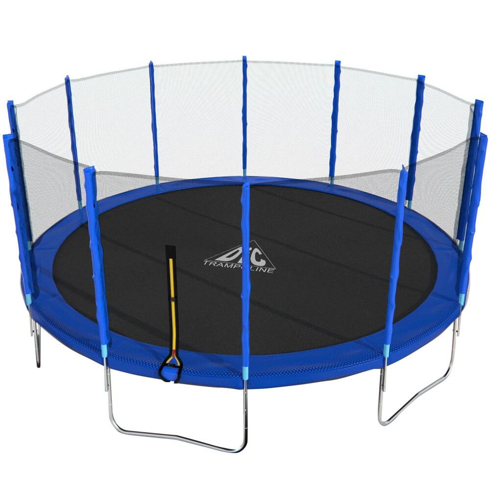 Изображение товара Батут DFC Trampoline Fitness 16ft Blue 16FT-TR-B