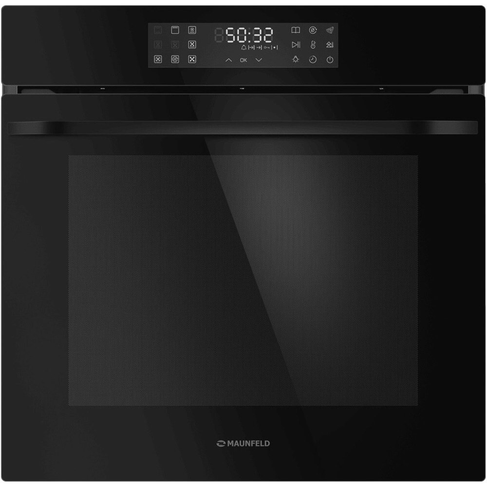 Изображение товара Духовой шкаф Maunfeld EOEH7615B электрический, 76 л, черный, сенсорное управление