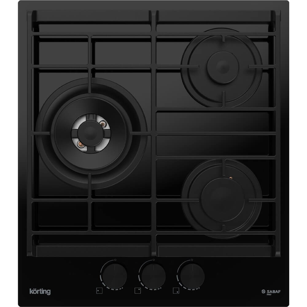 Изображение товара Газовая варочная поверхность Korting HGG 4955 CTN 3 конфорки стиль и безопасность