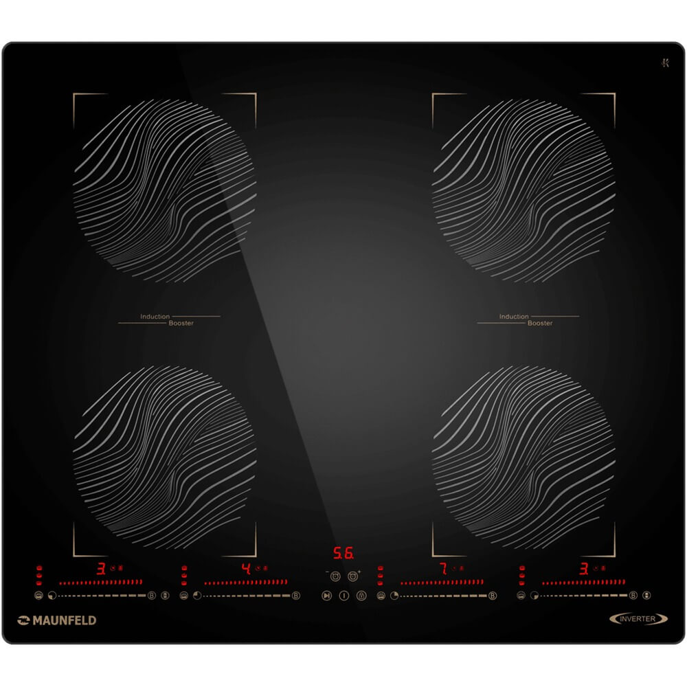 Изображение товара Варочная поверхность Maunfeld CVI594SB2BKF Inverter индукционная стеклокерамика