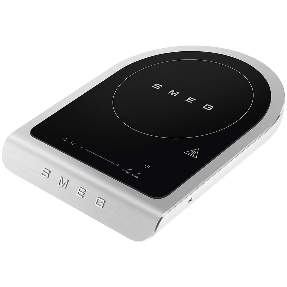 Изображение товара Настольная индукционная плита Smeg PIC01WHMEU со стеклокерамической поверхностью