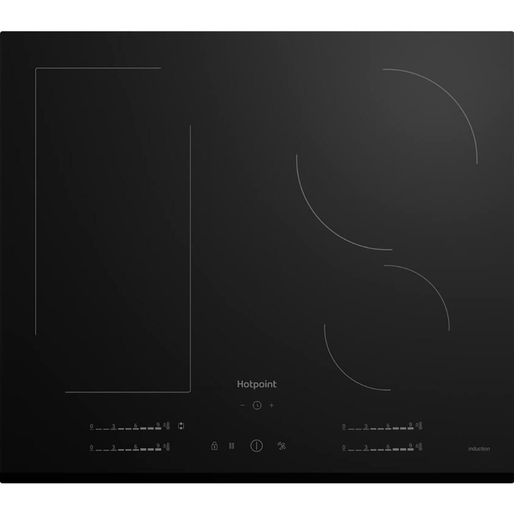 Изображение товара Варочная поверхность Hotpoint HS 1560B BF индукционная с 4 конфорками таймером