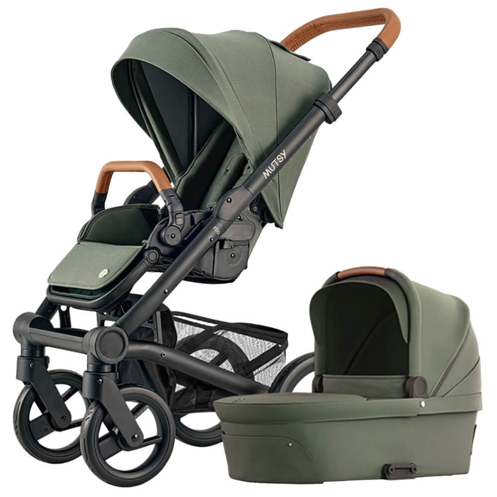 Изображение товара Детская универсальная коляска Mutsy NIO Sea Green 2в1 с регулировкой наклона