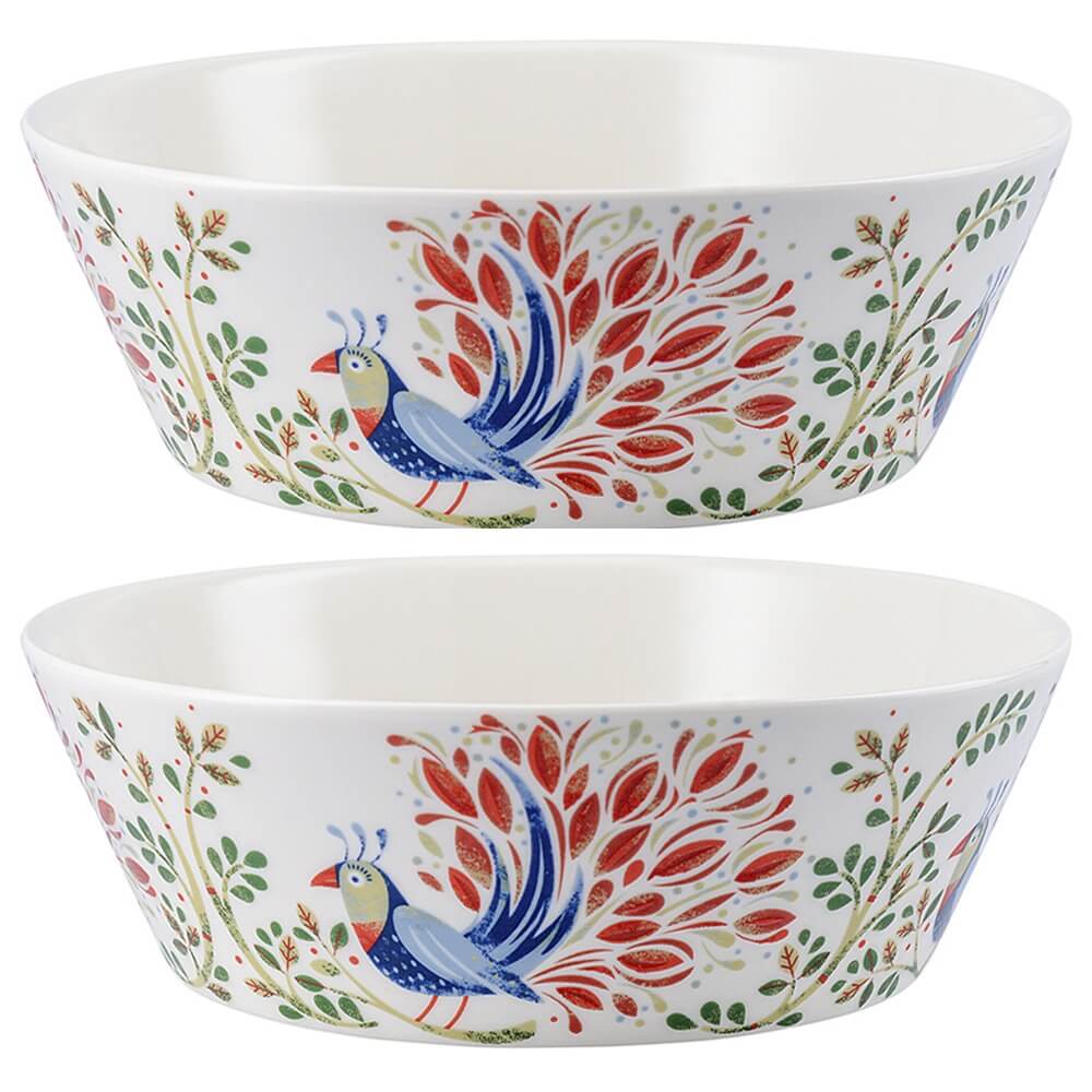 Изображение товара Салатник Liberty Jones Birds of Paradise LJ0000178 фарфор яркий дизайн 0.9 л