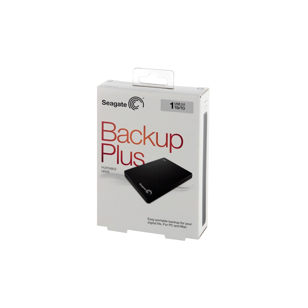 Купить Внешний жесткий диск (HDD) Seagate Backup Plus Slim STDR1000200 ...