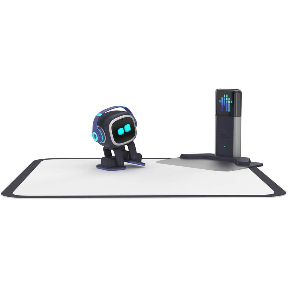 Купить Умный робот Living.AI EMO AI Desktop Pet графит (LA20403031) в ...