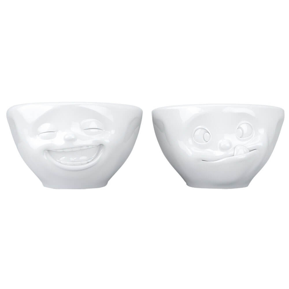 Изображение товара Набор чаш Tassen Laughing & Tasty T01.25.01 из фарфора, 2 предмета