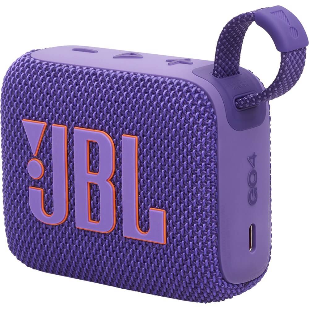 Изображение товара Портативная акустика JBL GO 4 Purple Bluetooth водозащищенная 7 часов