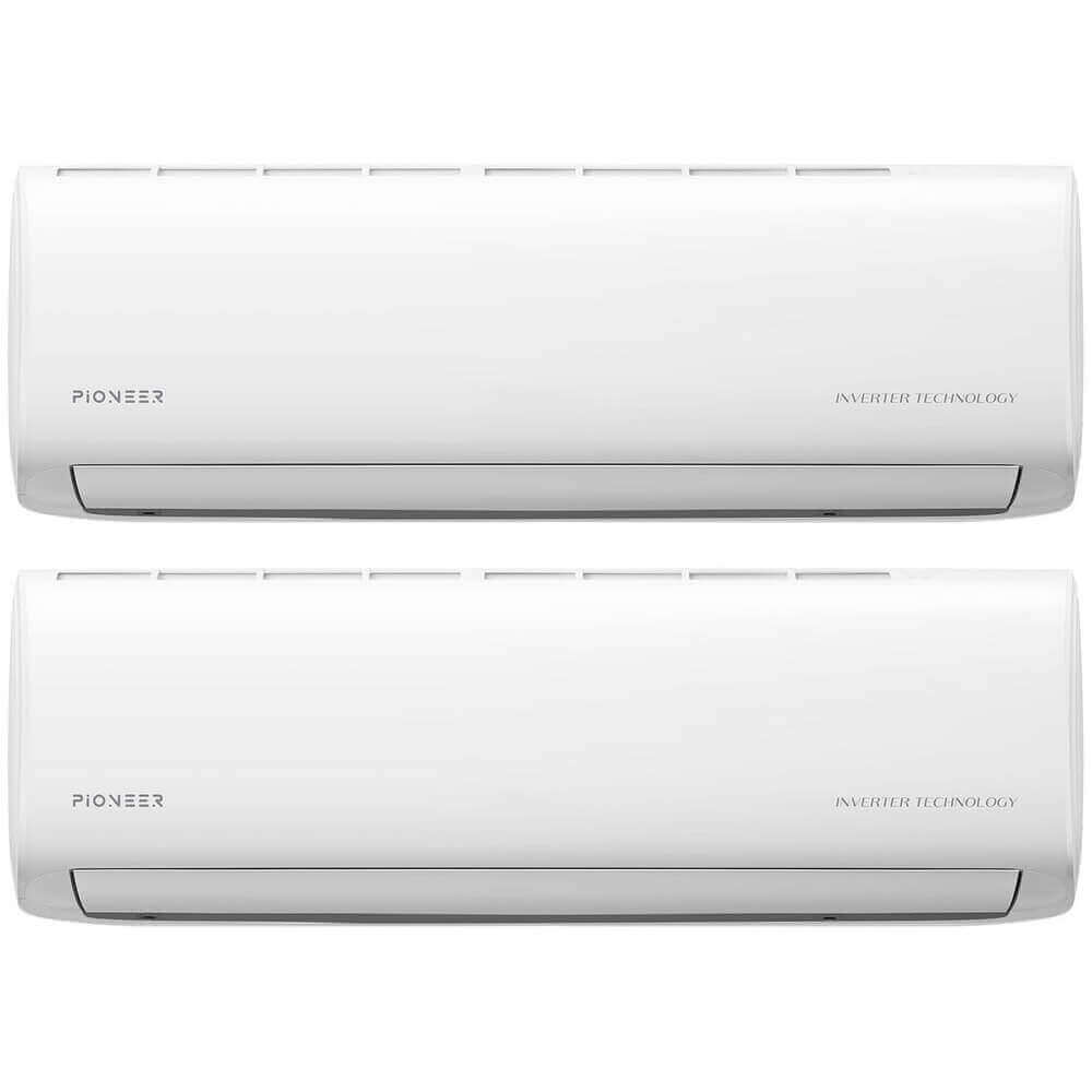 Изображение товара Мульти сплит-система Pioneer KFRI20FW с 2 внутренними блоками, инвертор, ионизатор