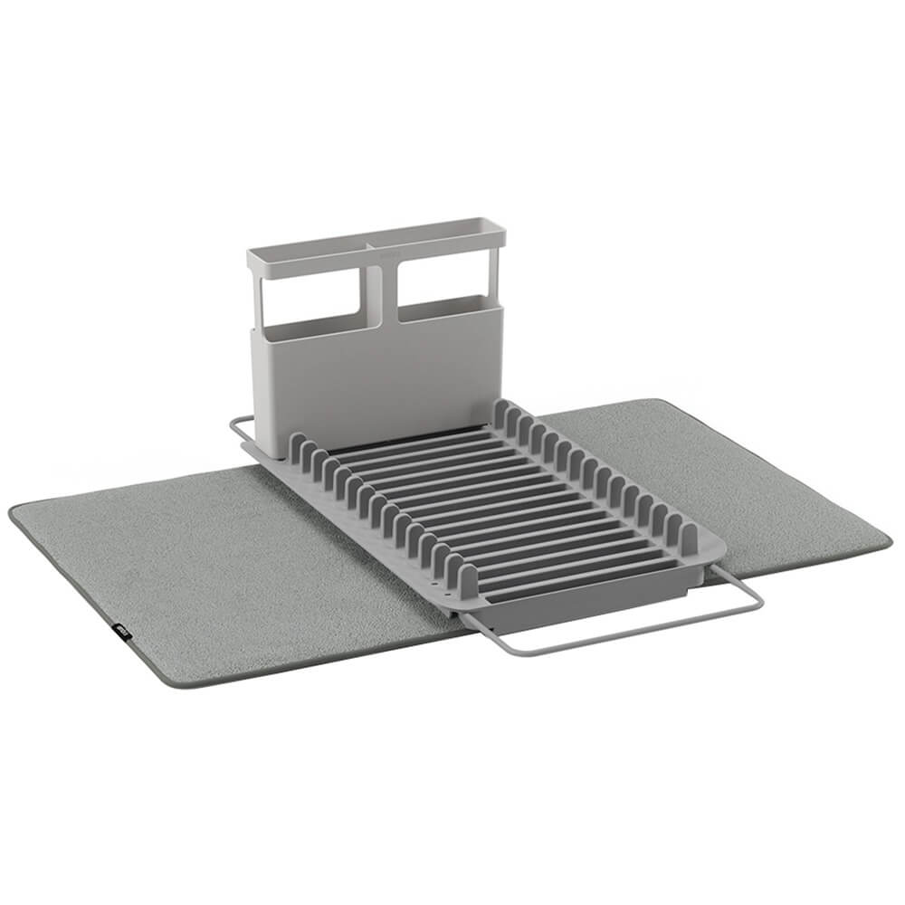 Изображение товара Коврик для сушки посуды Umbra Udry 1016883-149 настольный серый