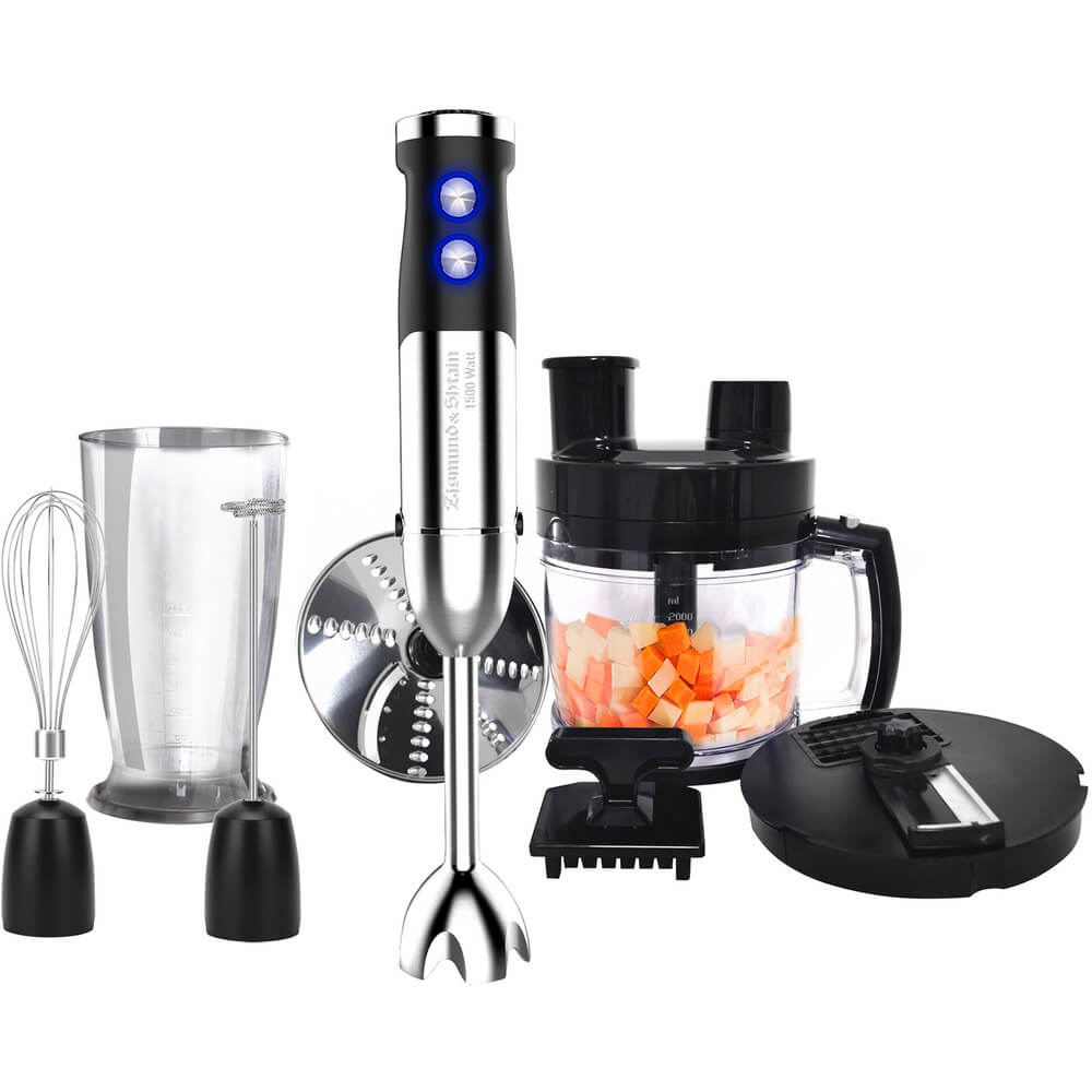 Изображение товара Мощный погружной блендер Zigmund Shtain BH-348 M из нержавеющей стали