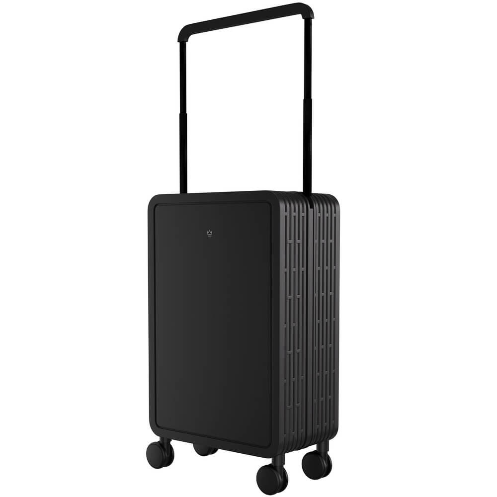 Изображение товара Чемодан VLP Vento 24 черный дорожный с жестким каркасом и 4 колесами