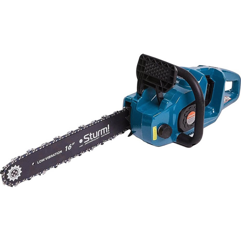 Изображение товара Цепная пила Sturm! CSC3616BL аккумуляторная с бесщеточным двигателем и длинной шиной