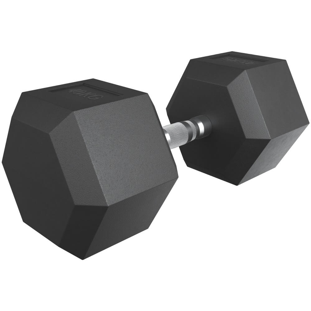 Изображение товара Гексагональная гантель UNIX Fit DBHEX40 40 кг для силовых тренировок