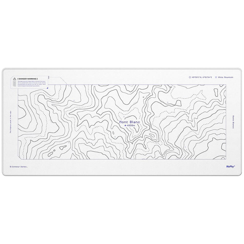 Изображение товара Коврик для мыши NuPhy Deskmat Mout Blanc
