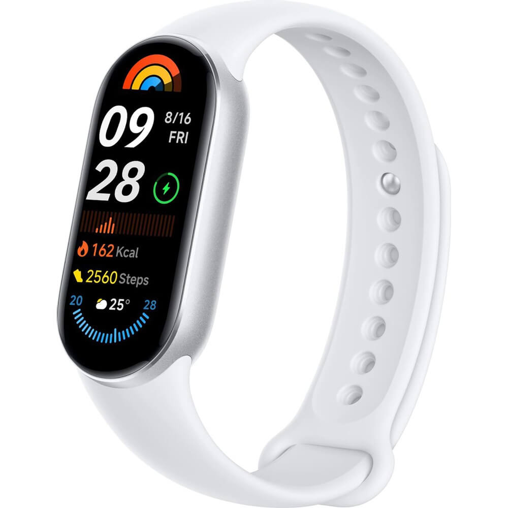 Купить Фитнес-браслет Xiaomi Smart Band 9 серебристый (BHR8340GL) в Вологде