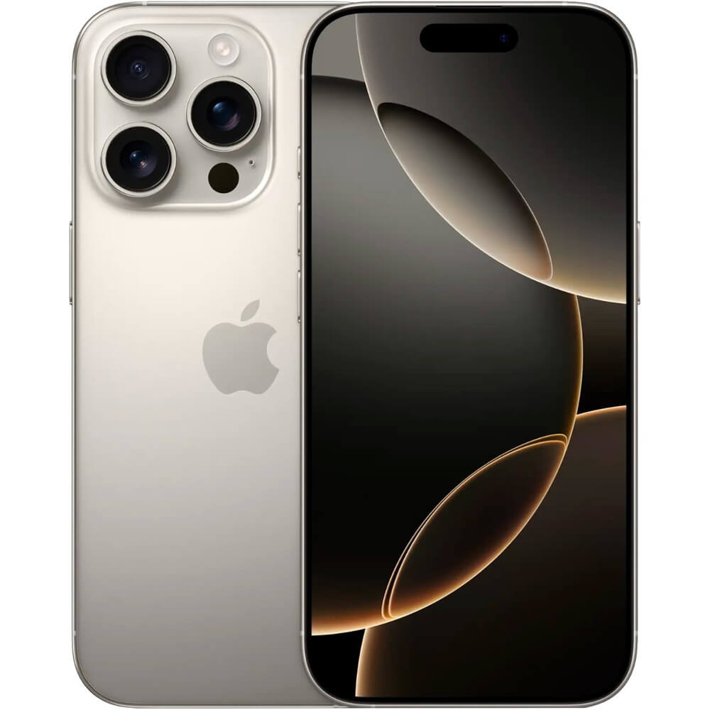 Изображение товара Apple iPhone 16 Pro 256 ГБ Титановый бежевый смартфон с 6,3'' экраном и 5G