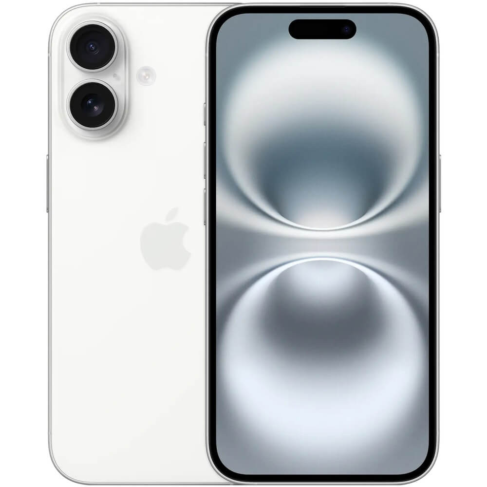 Изображение товара Смартфон Apple iPhone 16 256 ГБ белый - впереди планеты всей