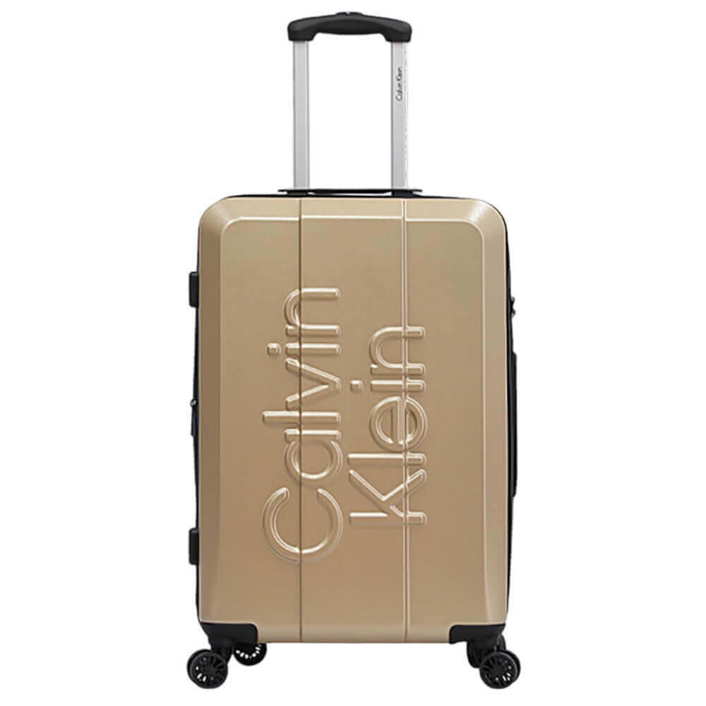Изображение товара Чемодан Calvin Klein Overlay S шампань