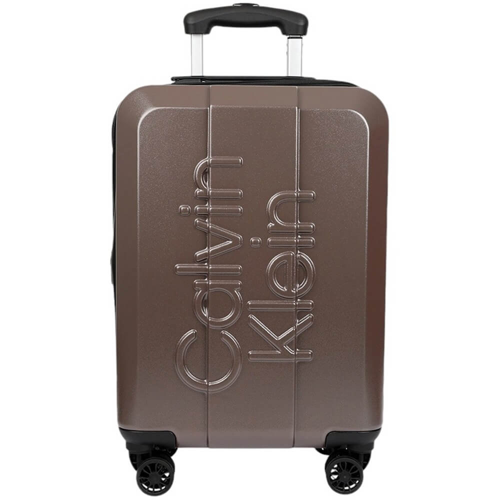 Изображение товара Чемодан Calvin Klein Overlay S тёмно-коричневый