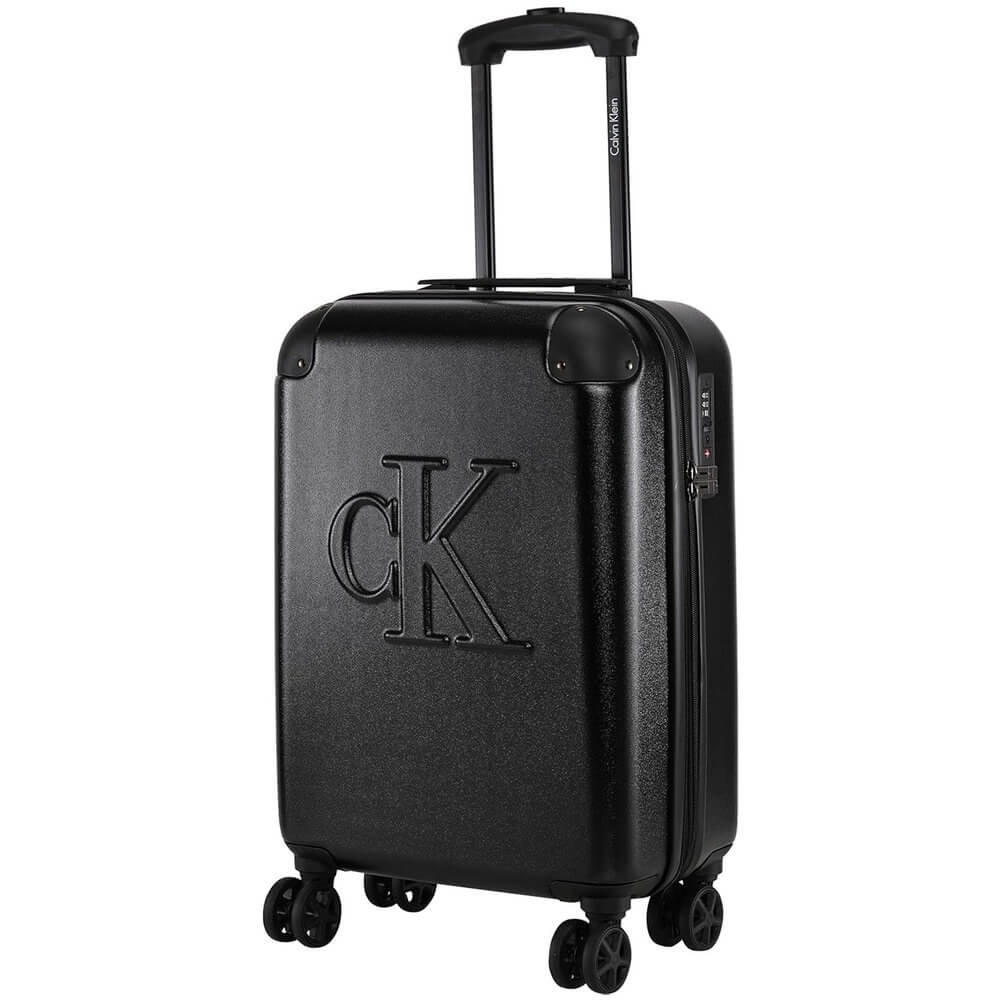 Изображение товара Чемодан Calvin Klein Lina Hard-Side S черный дорожный с TSA и двойными колесами