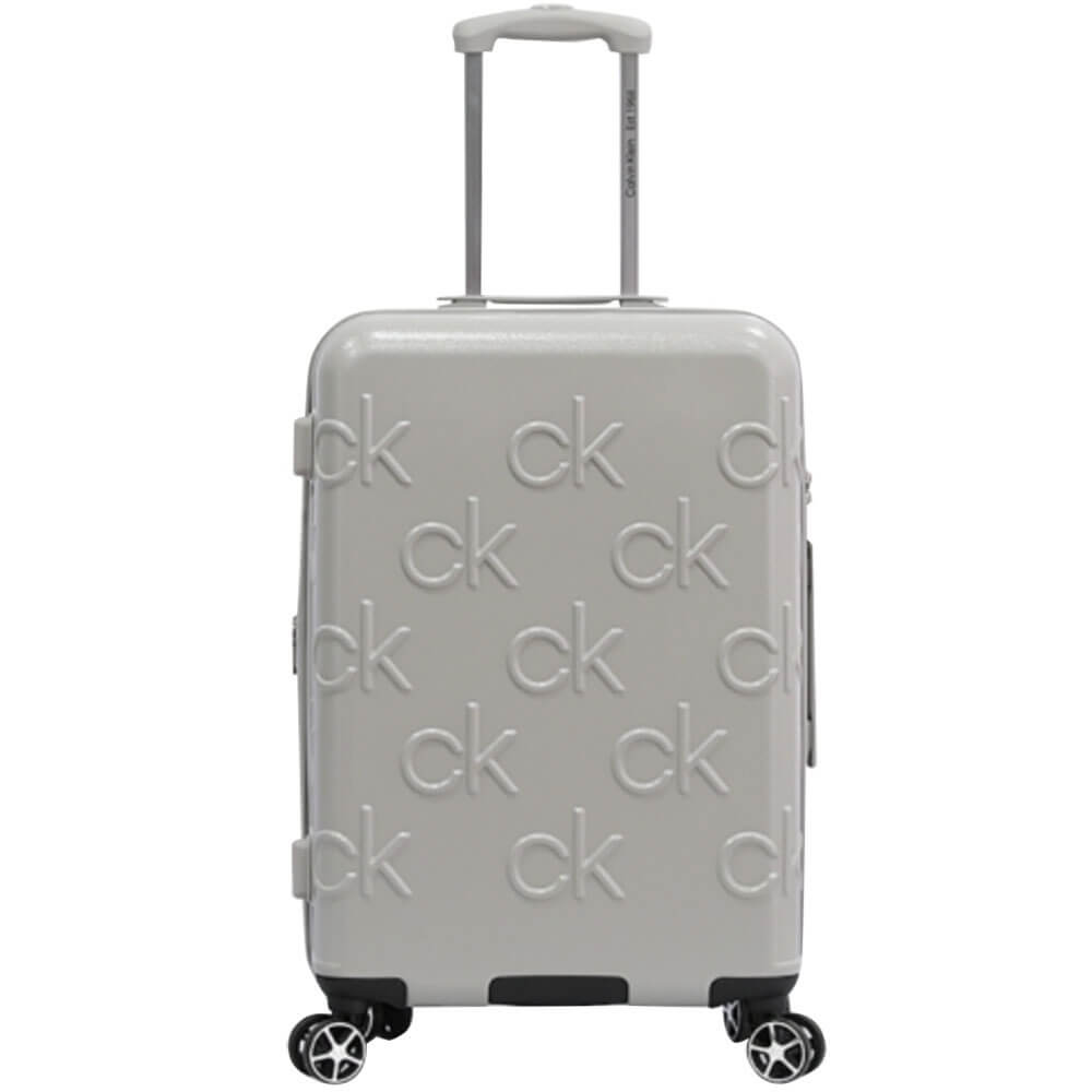 Изображение товара Чемодан Calvin Klein Insignia M серый с TSA замком и увеличением объема