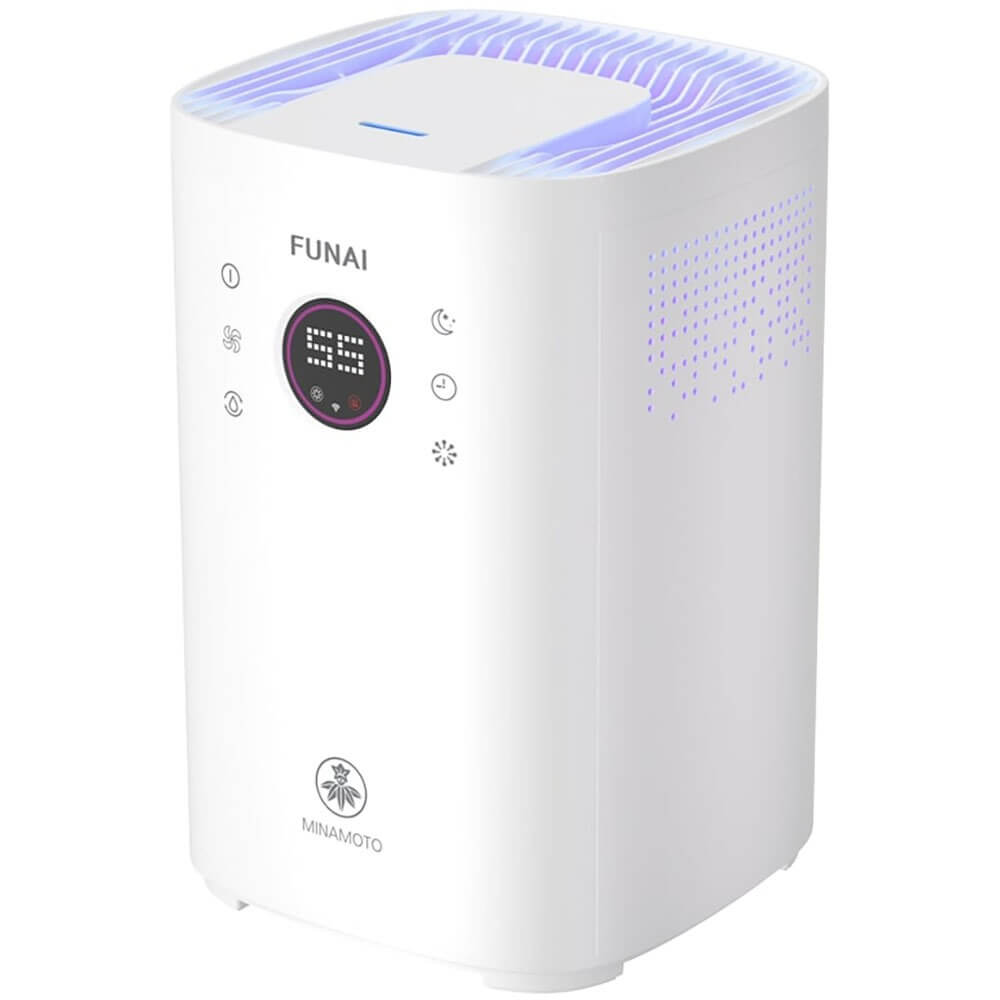 Изображение товара Увлажнитель воздуха Funai USH-MNE450/4.0WT Minamoto ультразвуковой для комнаты до 45 м2