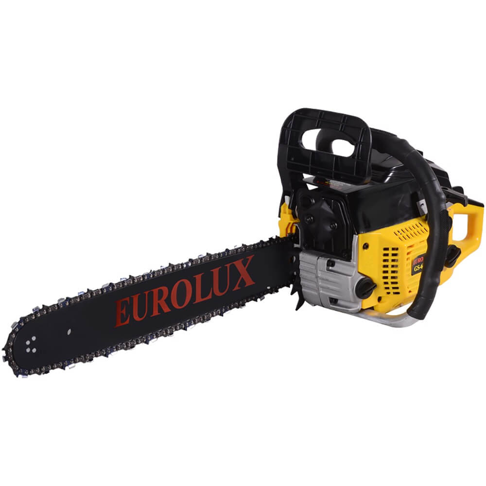 Изображение товара Бензопила Eurolux GS-6220 - мощный бытовой инструмент с 50. 5 см шиной Изображение товара Бензопила Eurolux GS-6220 - мощный бытовой инструмент с 50. 5 см шиной