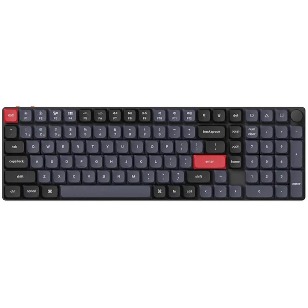 Изображение товара Клавиатура Keychron K17 Pro Gateron Low Profile Blue Switch USB/Bluetooth черная