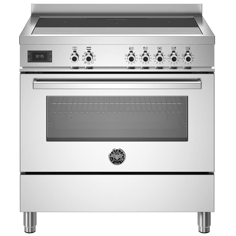 Изображение товара Плита Bertazzoni PRO95I1EXT индукционная и электрическая с духовкой 103 л