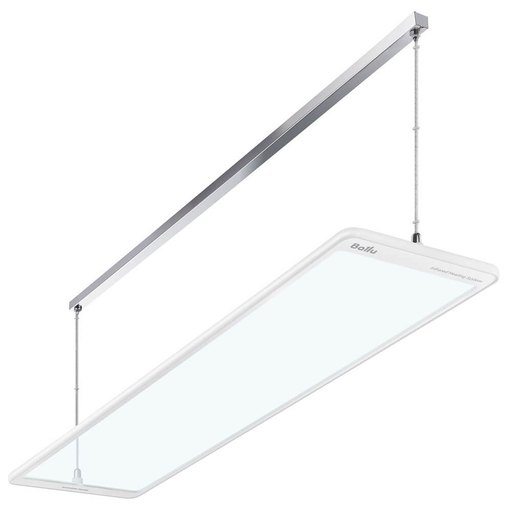 Изображение товара Обогреватель Ballu BIH-GTW-1.3 инфракрасный потолочный 1300 Вт для обогрева 26 м2