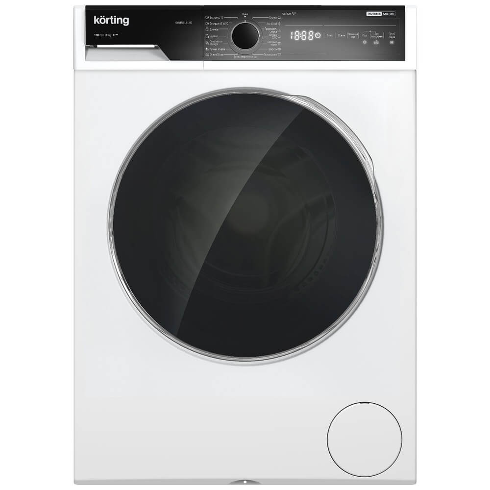 Изображение товара Стиральная машина Korting KWM 58ILS1297 9 кг с инверторным двигателем