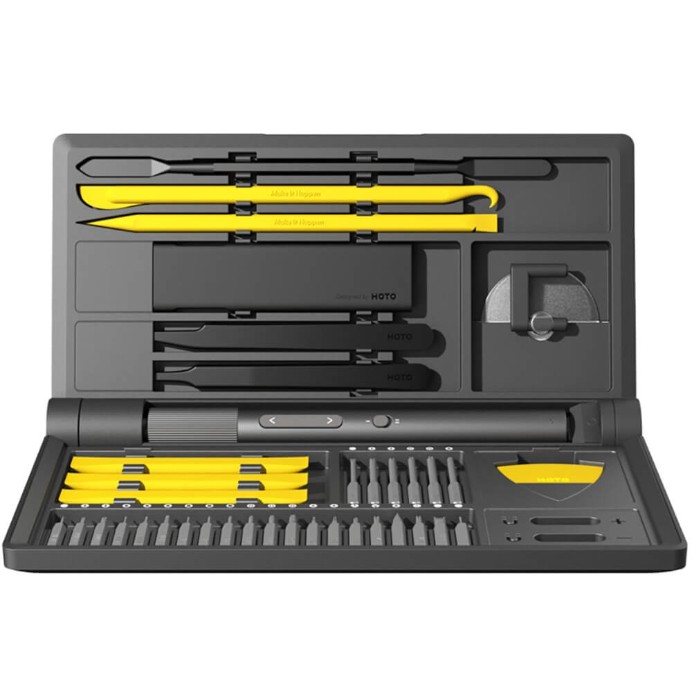 Изображение товара Набор инструментов HOTO Precision Screwdriver Kit Pro чёрно-жёлтый QWLSD012