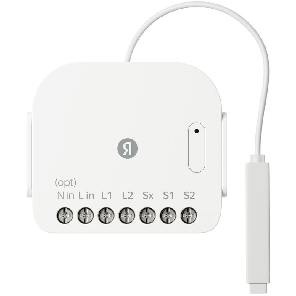 Изображение товара Умное реле Яндекс YNDX-00538 для автоматизации дома Zigbee Wi-Fi