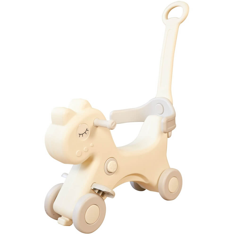 Изображение товара Лошадка-качалка-беговел UNIX Kids Grey для малышей от 1 года