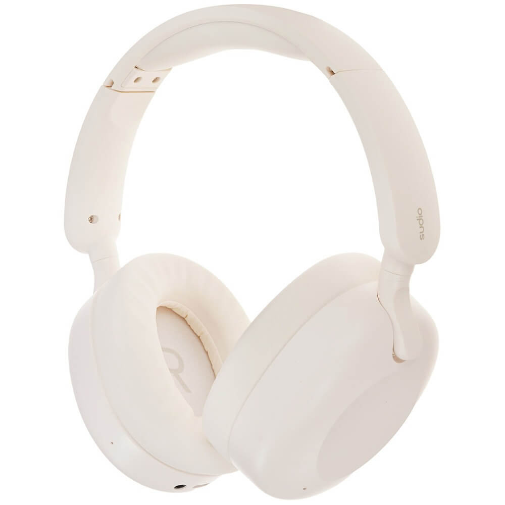 Изображение товара Наушники Sudio K2 Pro белые беспроводные накладные с шумоподавлением