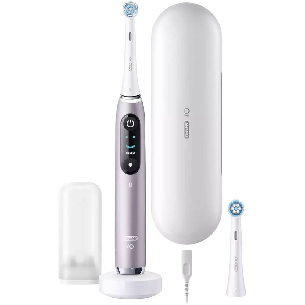 Изображение товара Электрическая зубная щетка Braun Oral-B iO9N Rose Quartz с Bluetooth и множеством режимов