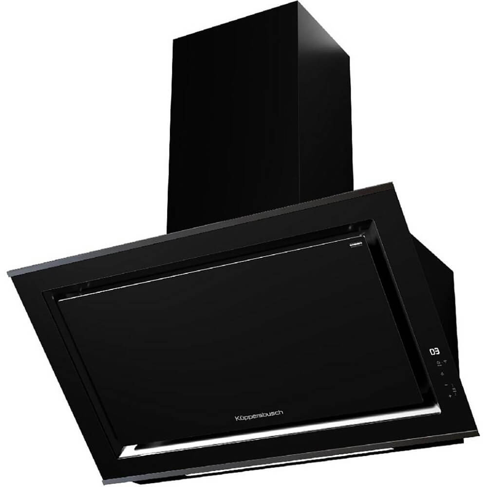 Изображение товара Вытяжка Kuppersbusch DW 9880.0 S2 Black Chrome каминная 90 см
