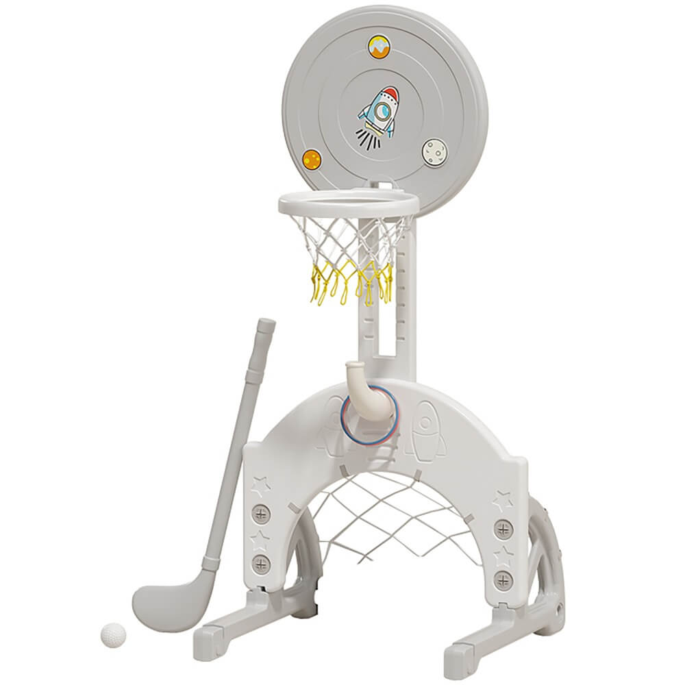 Изображение товара Баскетбольная стойка UNIX Kids Space Grey PPBSGRY для детей от 1 года
