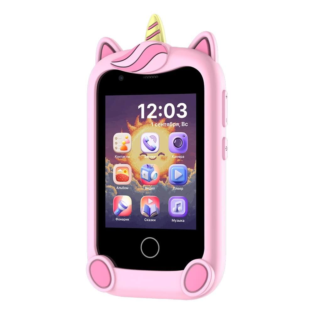 Изображение товара Смартфон ELARI GamePhone 4 ГБ розовый без интернета и с мультимедией