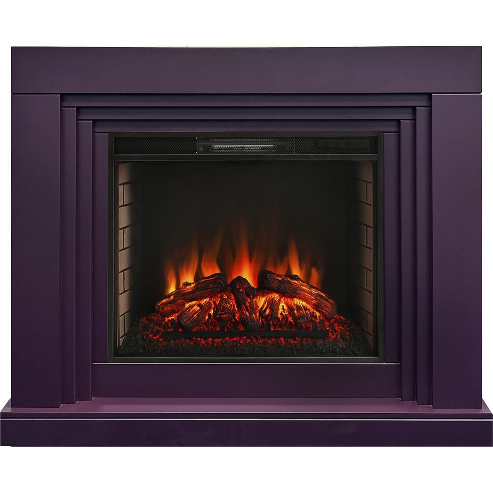 Изображение товара Электрокамин RealFlame Stanley 26 PLUM + Epsilon 26 SIR напольный