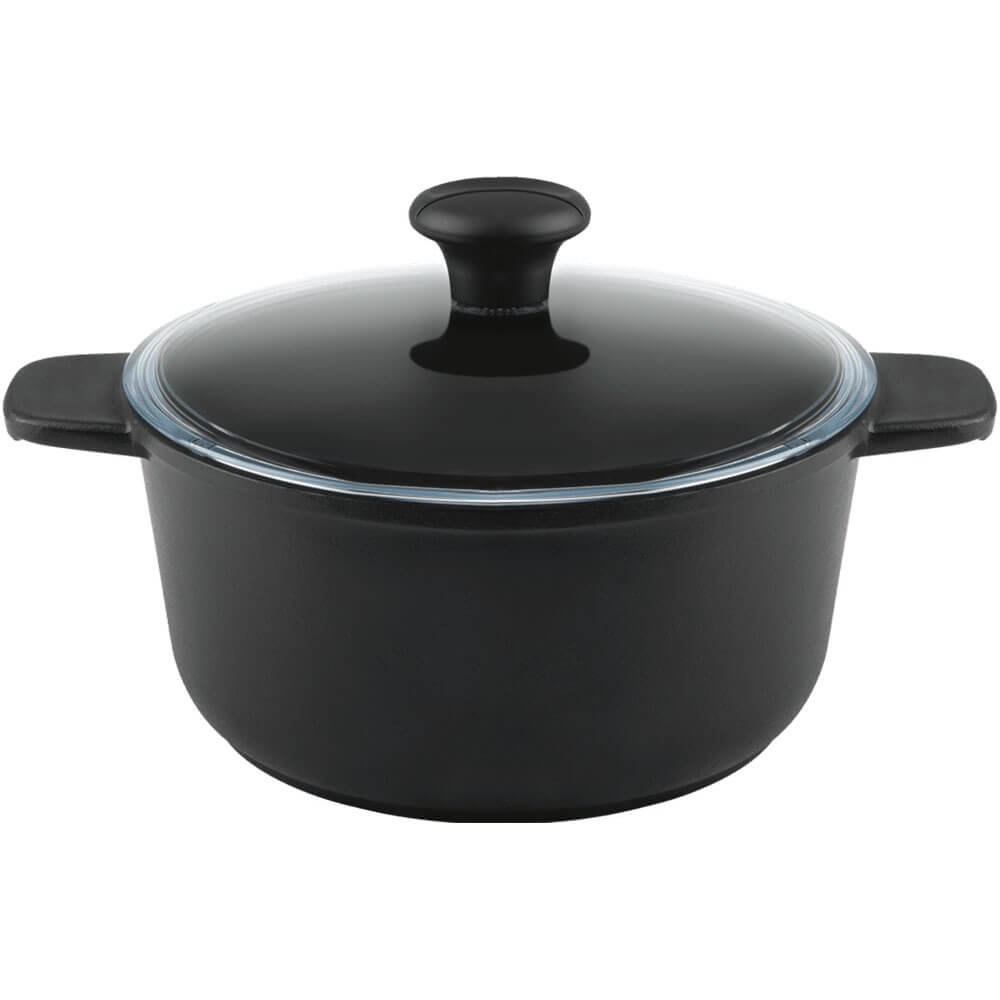 Изображение товара Кастрюля Maunfeld Osvald MF22SVLD03CR алюминий стекло диаметр 22 см