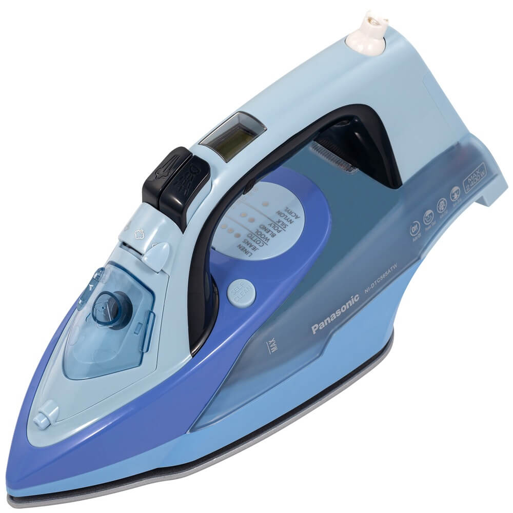 Изображение товара Утюг Panasonic NI-DTC565ATW с керамической подошвой и паровым ударом