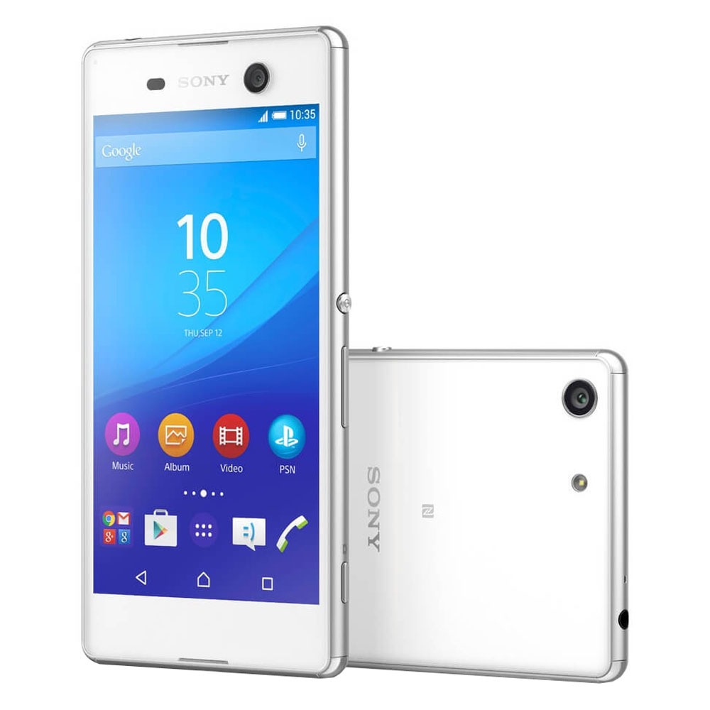 Купить Смартфон Sony Xperia M5 Dual белый (E5633White) в Москве