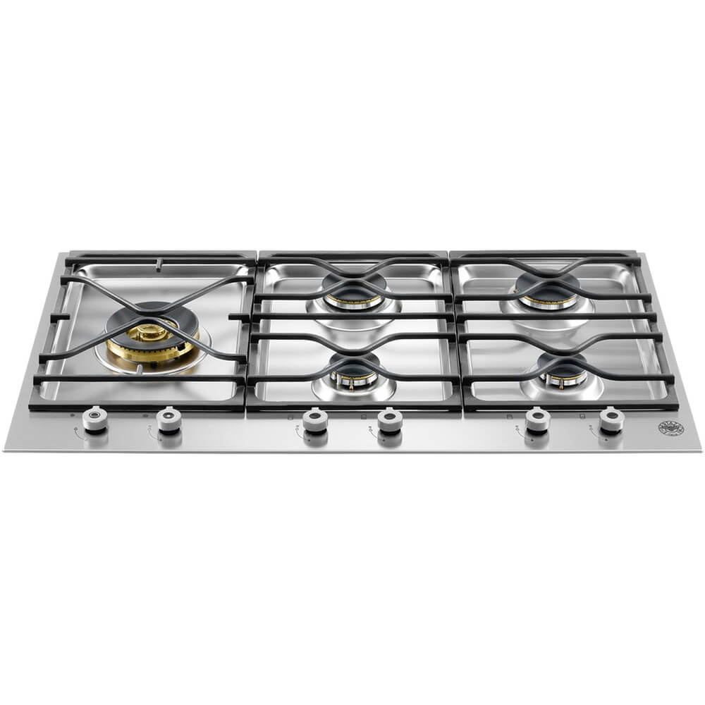 Изображение товара Bertazzoni PM365S0X - газовая варочная поверхность, нержавеющая сталь, независимая установка