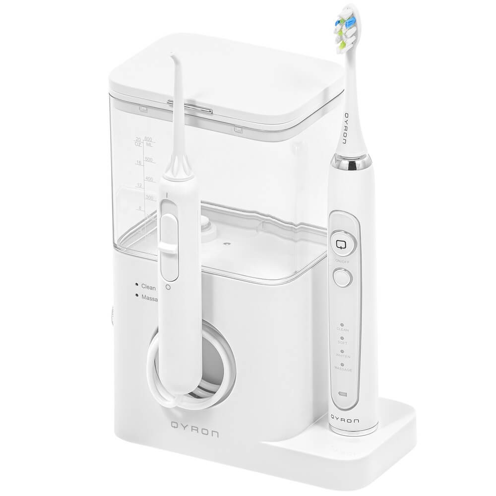 Изображение товара Ирригатор и зубная щётка QYRON WF602 стационарный с регулировкой давления