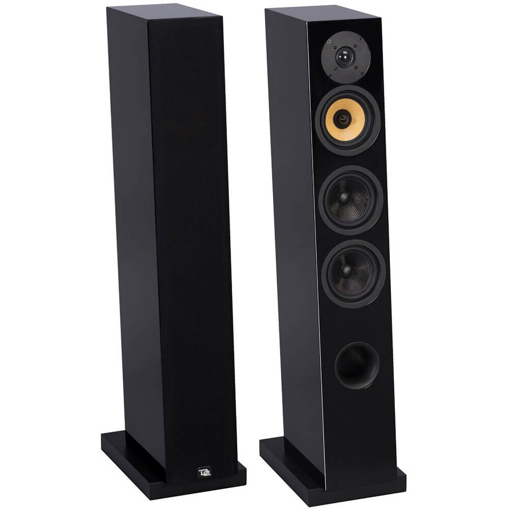 Изображение товара Акустическая система Davis Acoustics Courbet 5 Black Gloss для высококачественного звучания