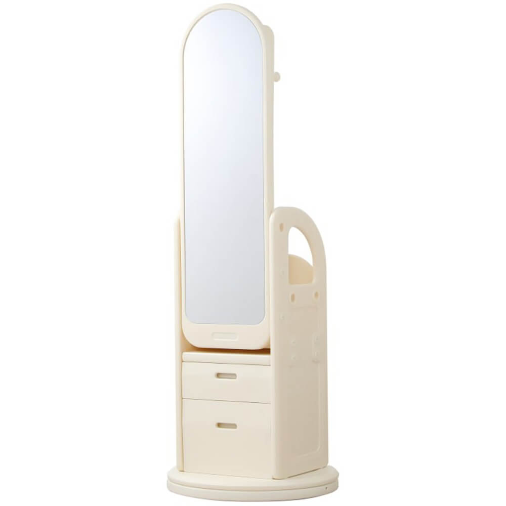 Изображение товара Зеркало напольное UNIX Kids Classic White с регулируемой высотой и вращением