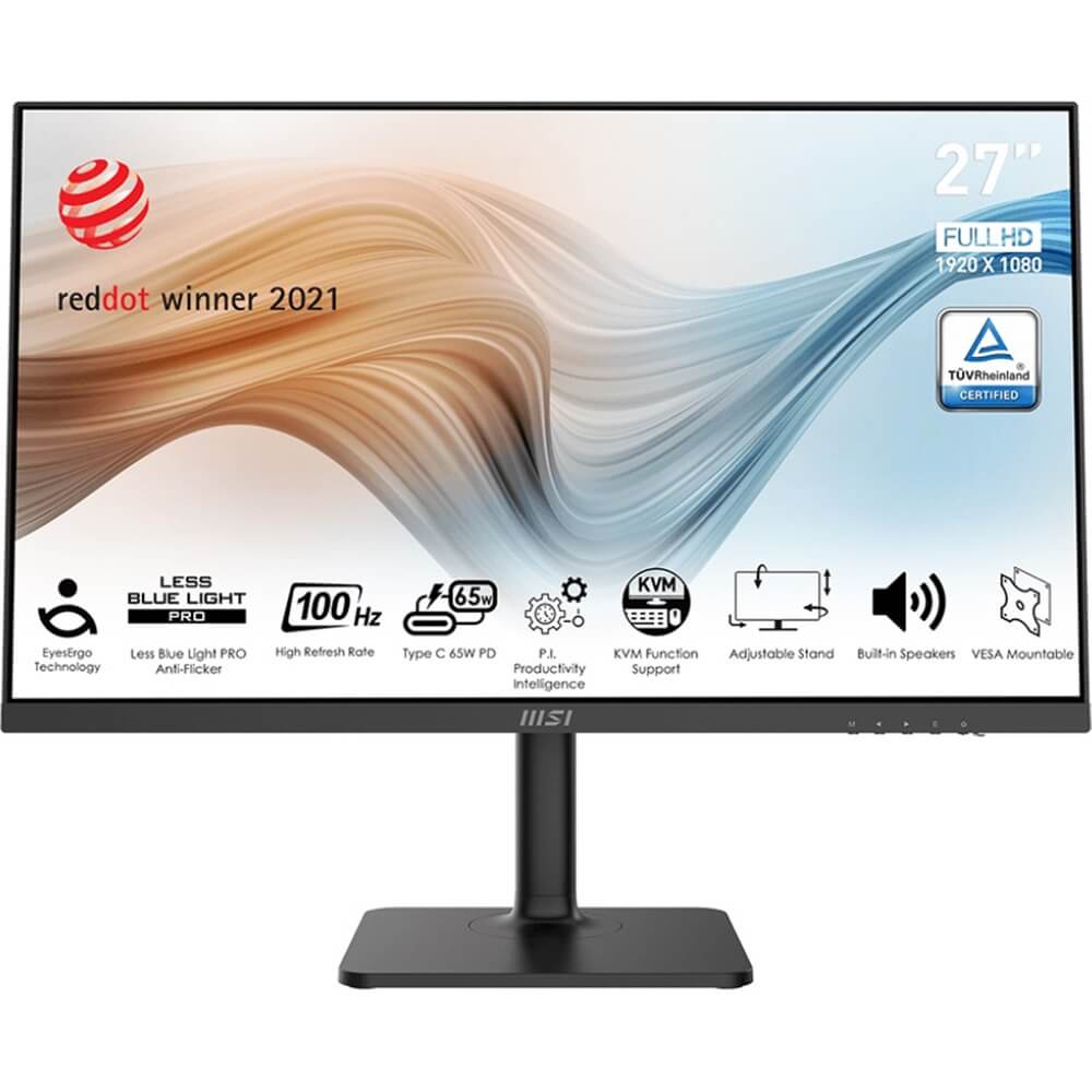 Изображение товара Монитор MSI Modern MD272XP 27" с разрешением 1920x1080 100 Гц