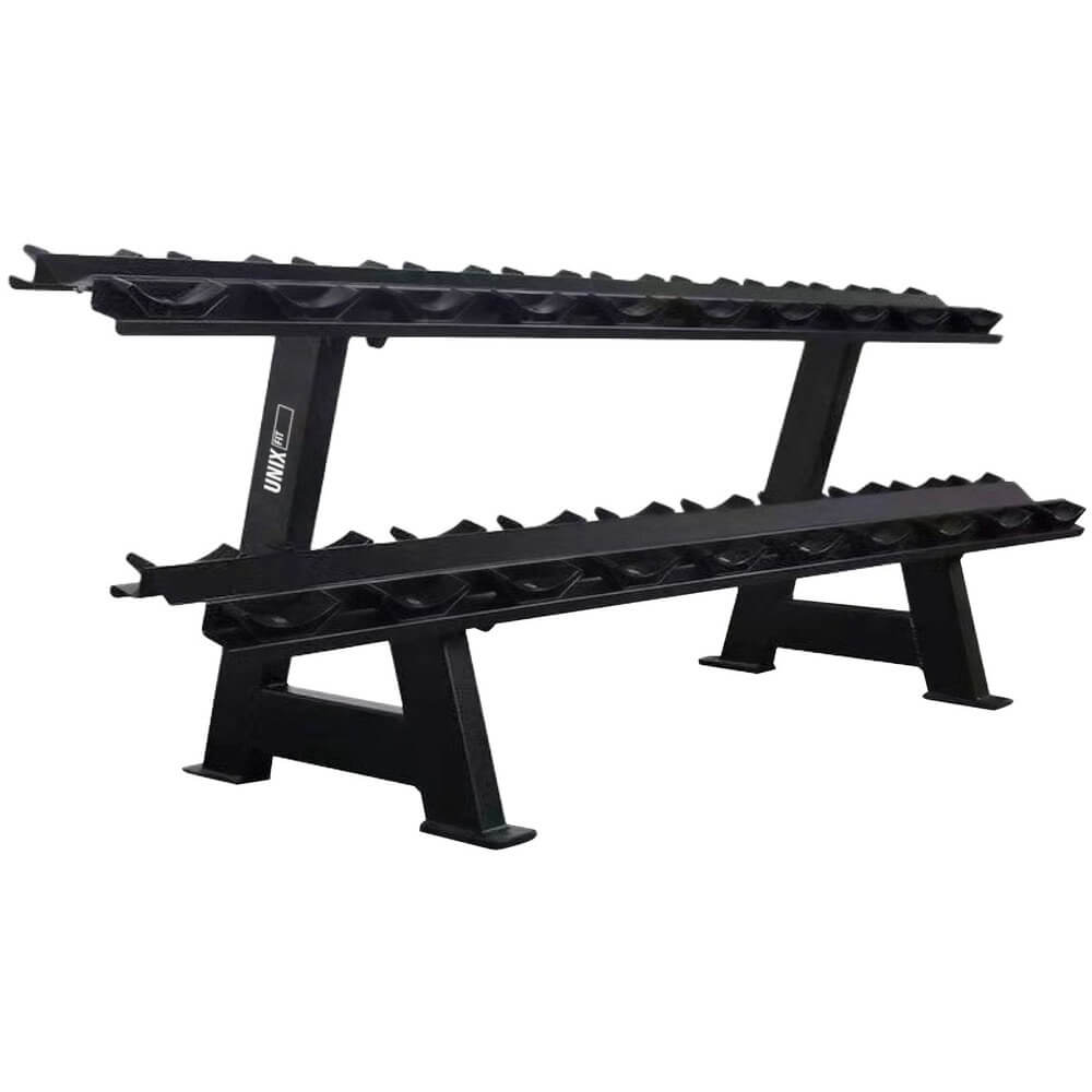 Изображение товара Стойка для гантелей UNIX Fit DumRack 10 PRO 20 гантелей 500 кг сталь